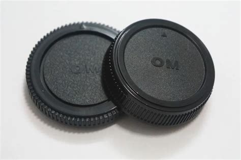 1pair Camera Body Cap Rear Lens Cap L R5 For Olympus Om4 3 Om43 Om 4