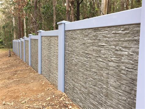 Decorative Concrete Block Fence | Shelly Lighting