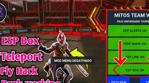 Mod Menu Free Fire By Mitos Team V Link Mediafire No Password Selamat