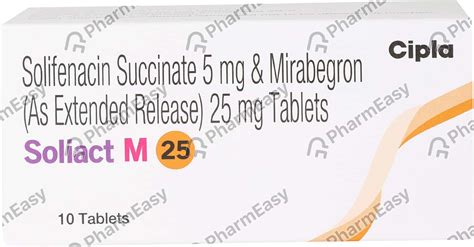 Soliact M Mg Strip Of Tablets Uses Side Effects Price Dosage