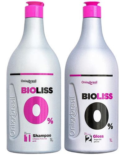 Kit Progressiva Bioliss Onixx Brasil Sem Formol 1l Parcelamento Sem Juros