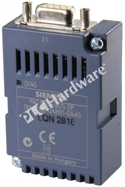 Plc Hardware Siemens Km Ab Aa Expansion Module Profibus Dp V V