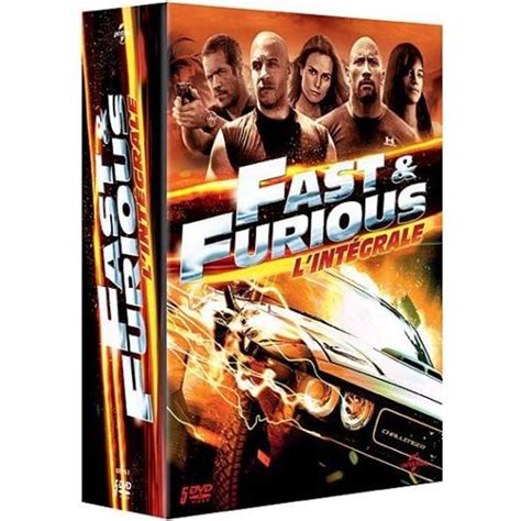 DVD Fast and Furious l intégrale des 5 films Cdiscount DVD