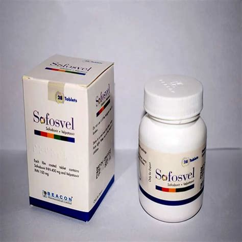 Sofosvel Sofosbuvir Velpatasvir Mg At Rs Bottle Hepcina