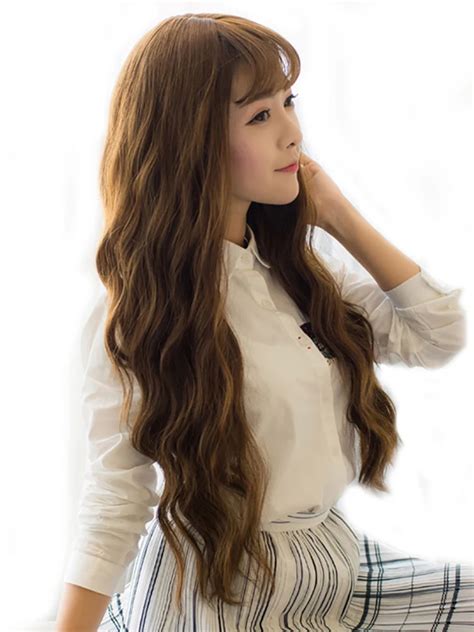 M Che Extensions Extension Synth Tique Longue Lisse Boucl E En Une