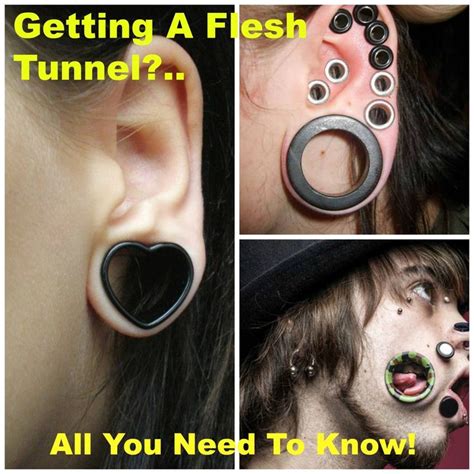 Getting A Flesh Tunnel – All You Need To Know | Flesh tunnel, Body mods, Beauty