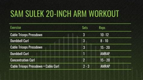 The Bulking Workout Sam Sulek Used To Grow 20-Inch Arms | BarBend