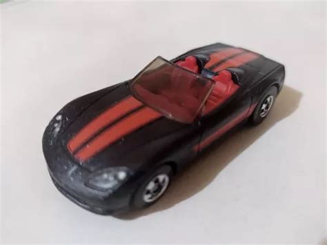Hot Wheels 2019 Throwback Decades 00s Corvette C6 Black Meses Sin Intereses