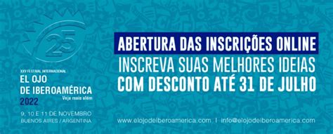 El Ojo De Iberoam Rica Acontece Em Novembro E Festeja Anos Abramark