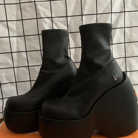 Naked Wolfe Mayhem Boots Brand New Only Worn Depop