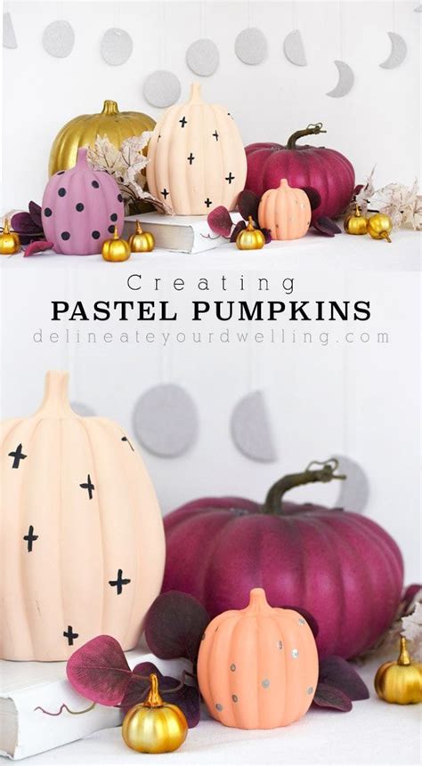 Pastel Pumpkins | Pumpkin decorating, Pumpkin, Painted pumpkins