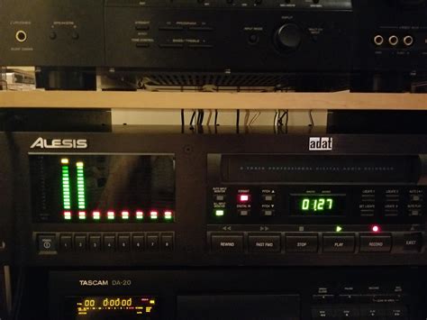 My Latest Toy Alesis Adat 8 Track Recorder Rvintageaudio