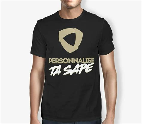 T Shirt Homme Personnaliser En Flocage