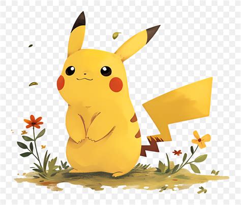 Pikachu - Pikachu Cartoon Character In Nature Setting, PNG, 2660x2268px ...