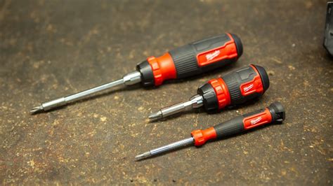 NEW Milwaukee Multi Bit Ratcheting Screwdrivers YouTube