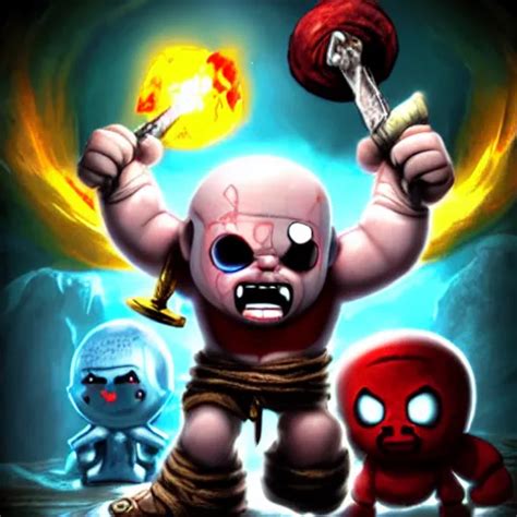 Binding Of Isaac God Of War Stable Diffusion Openart