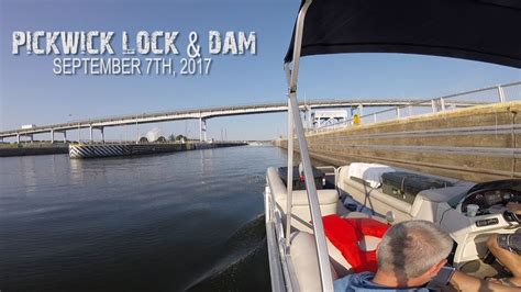 Locking Through Pickwick Lock And Dam Riverrampage2017 Youtube