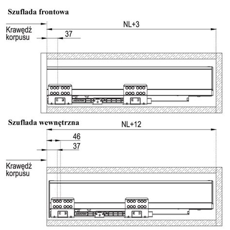 Szuflada Frontowa Ultra Box L Cm Rejs Szuflady Ultra Box Reling