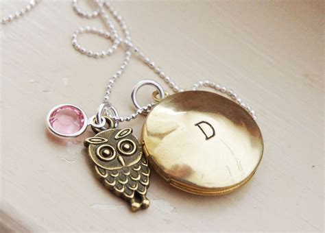 Personalized Locket Necklace Custom Vintage by RiverValleyJewelry