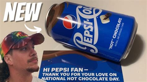 New Pepsi Hot Chocolate Cola Unboxing And Review Uncut Raw