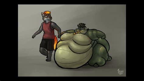 Fat Furs Mazaku Extra Helping Weight Gain Comics Youtube