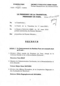 Remaniement Minist Riel Voici La Nouvelle Composition Du Gouvernement