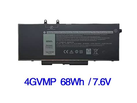 Dell Laptop Battery Gvmp Wh Cells V For Dell Latitude