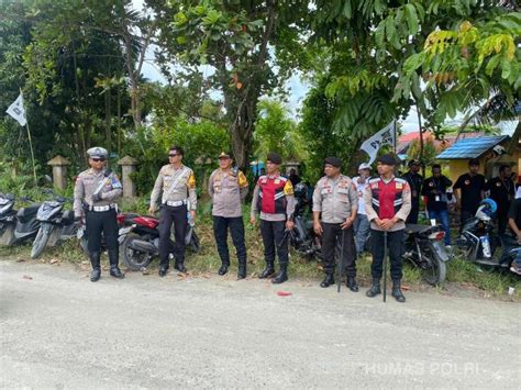 Polres Sarmi Pastikan Proses Kampanye Pemilu 2024 Berlangsung Aman