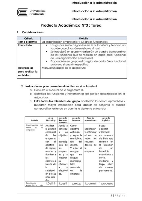 Producto Acad Mico N Introducci N A La Administraci N Docx Producto