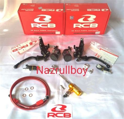 Jual Master Rem Rcb Cs New Radial Kanan Dan Kiri Set Kopling Hidrolik