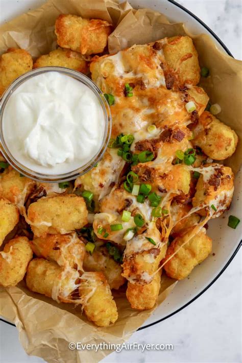 Air Fryer Loaded Tater Tots Everything Air Fryer And More