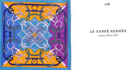 Le Carre Hermes Scarf Booklet Autumn Winter 2010