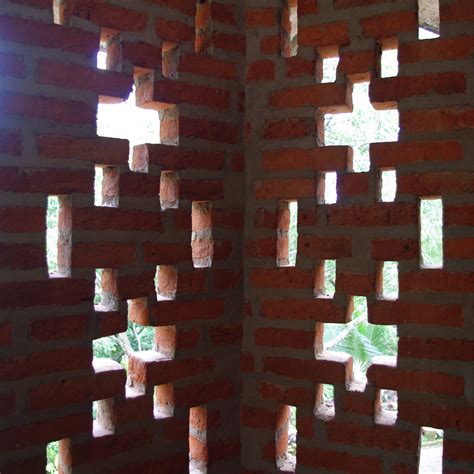 Brick Jali Wall Design - Decoration Ideas