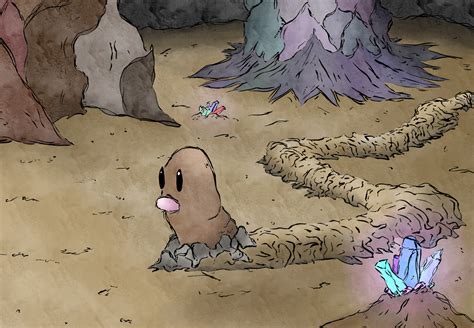 Artstation The Life Of Pokémon Diglett