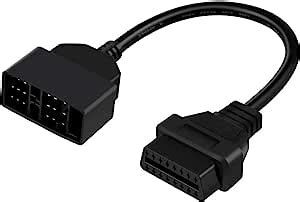 Amazon Aukson 22 Pin To 16 OBD2 Adapter Connector Diagnostic Cable