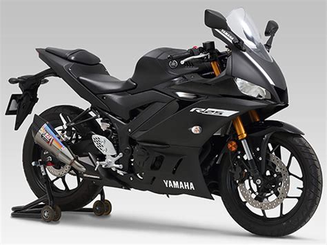 ヨシムラよりヤマハYZF R25 R3MT 25 03用Slip On R 11 サイクロン 1エンド EXPORT SPECが9月に