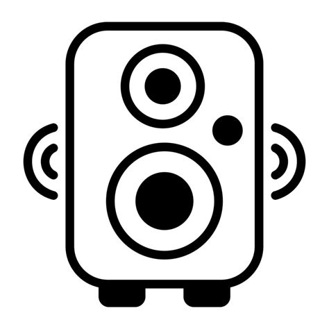 Speaker Vector Glyph Icon Hindu Festival Hindu Celebration Icon