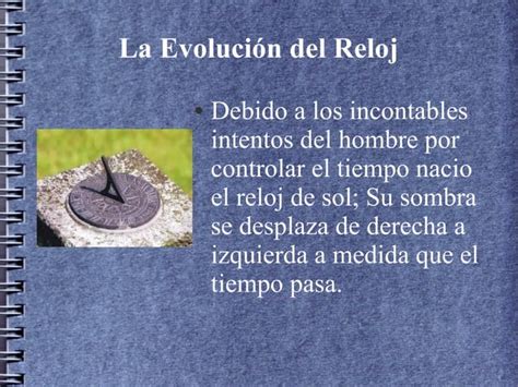 La Evolucion Del Reloj Ppt