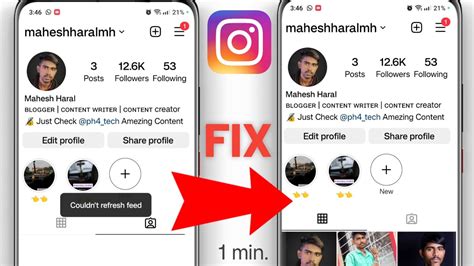 How To Fix Instagram Couldn T Refresh Feed Android Insta Couldn T