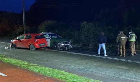 Delincuentes Chocaron Con Veh Culo Policial Tras Asaltar A Conductor De