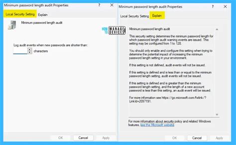 Best Set Of Updated Windows 11 Password Policies Htmd Blog