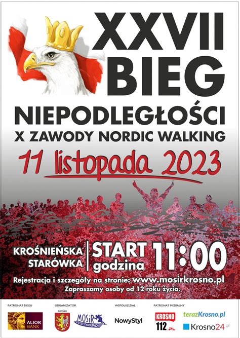 XXVII Bieg Niepodległości i X Marsz Nordic Walking