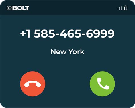 Who is 5854656999 / (585) 465-6999 from New York - telBOLT