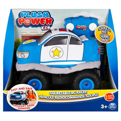 Plush Power RC, Remote Control Police Car with Soft Body and 2-Way ...