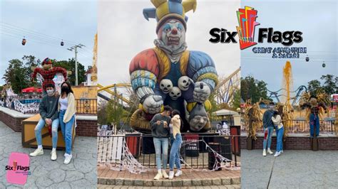 Fright Fest At Six Flags Great Adventure Hallowfest Youtube