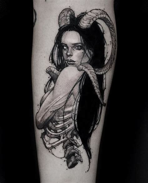 Dark And Intriguing Sleeve Tattoos By Gghost Tattooer