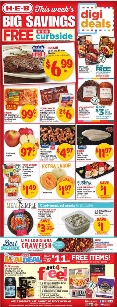 Heb Weekly Ad Apr 26 May 02 2023