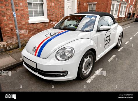 Volkswagen Beetle Decaled Out To Resemble Herbie Number 53 The