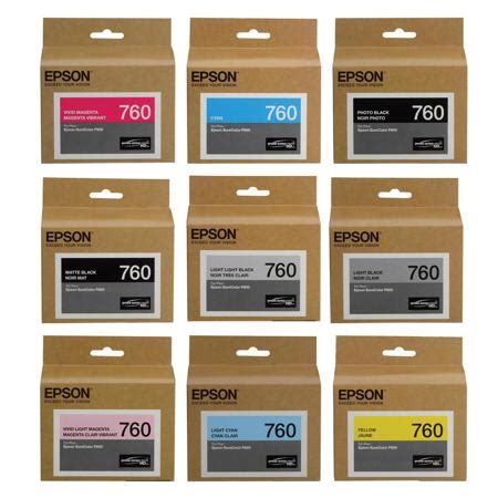 Epson T Ultrachrome Hd Ink Cartridge Complete Set Surecolor P