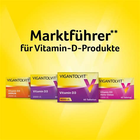 Vitamin D I E Vigantolvit Tablette Hochdosiert St Shop